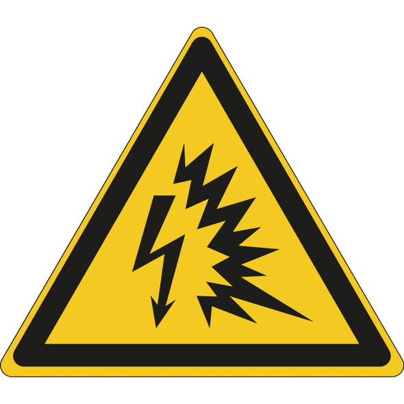 ISO Safety Sign - Warning; Arc flash