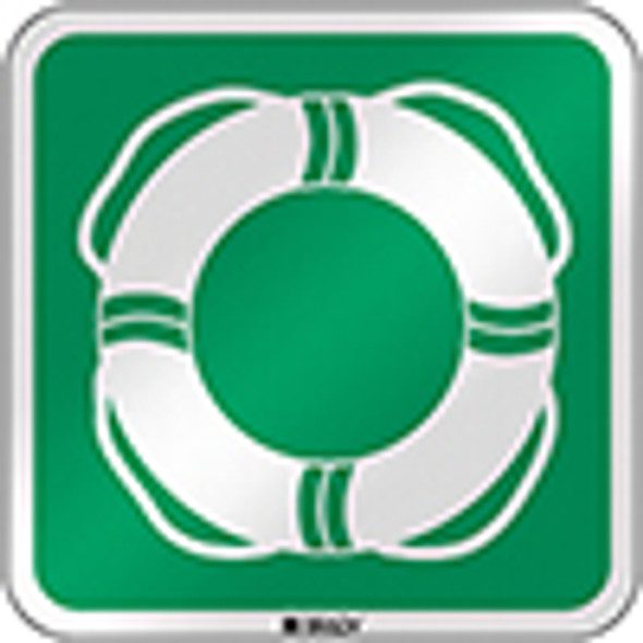 ISO Safety Sign - Water life-saving equipment