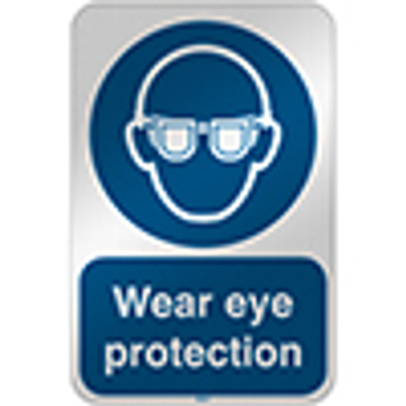 ISO Safety Sign - Wear eye protection