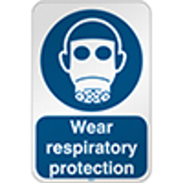 ISO Safety Sign - Wear respiratory protection