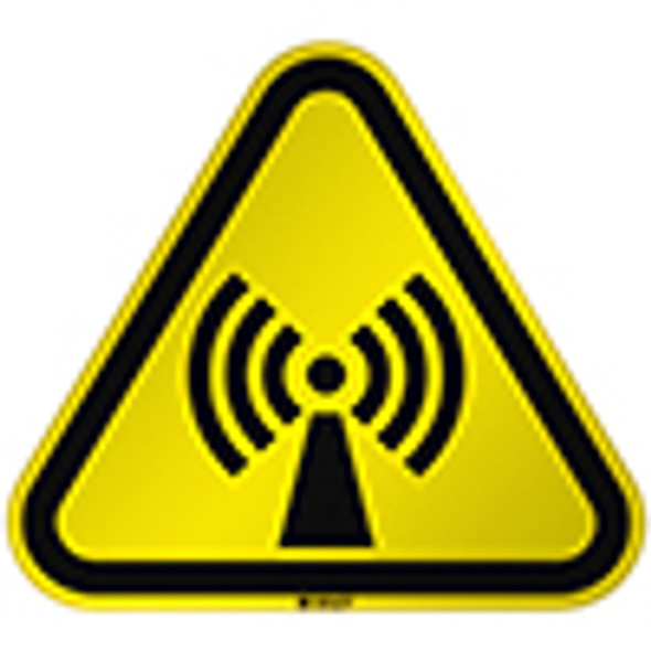 ISO Safety Sign Warning Non-ionizing radiation
