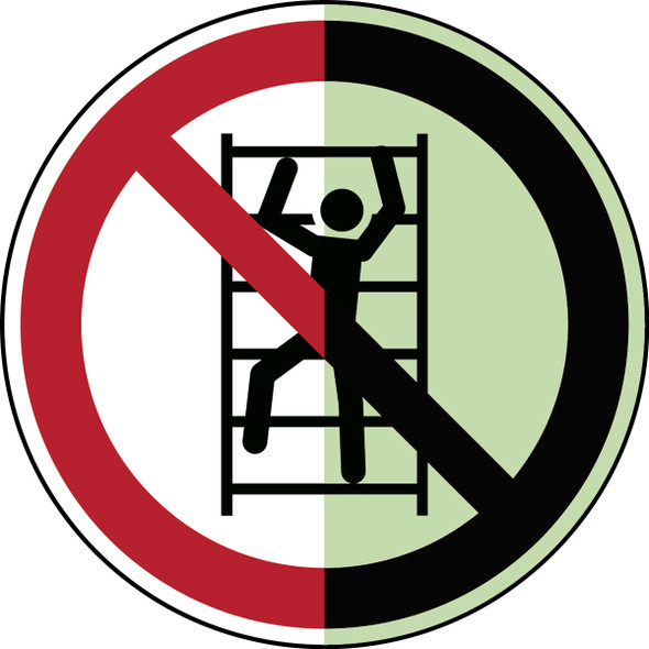 No climbing - ISO 7010