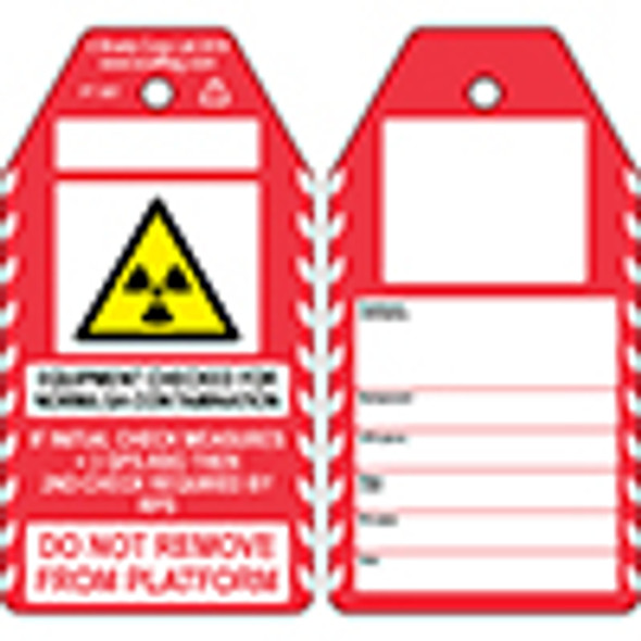 Norm/LSA Contamination Check tag