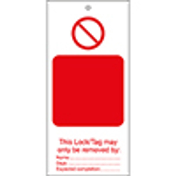 Tagout: Warning Tags