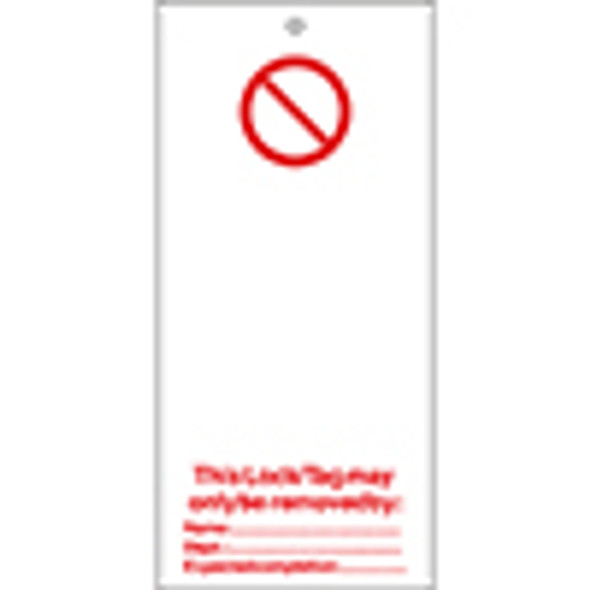 Tagout: Warning Tags