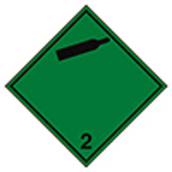 Transport Sign - ADR 2.2B - Non-flammable, non toxic gas