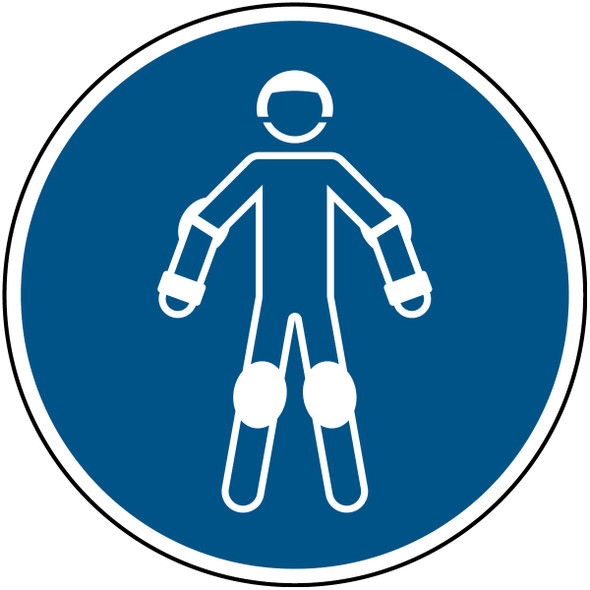 Wear protective roll sport equipment - ISO 7010