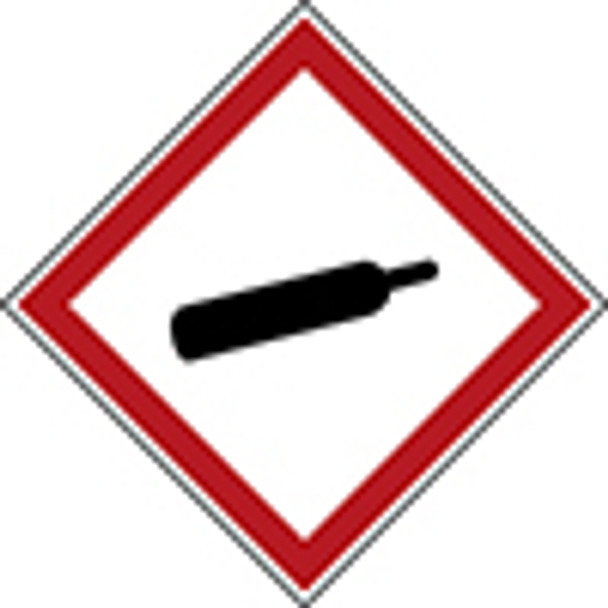 GHS Symbol - Compressed Gas