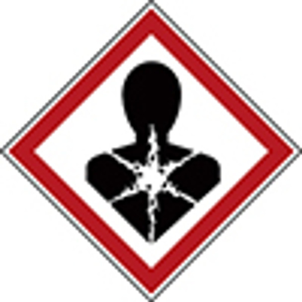 GHS Symbol - GHS08 - Respiratory hazard