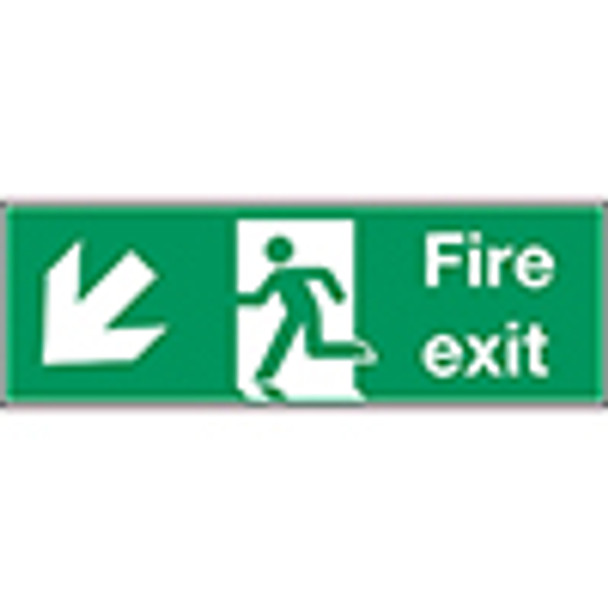 Glow-in-the-dark safety sign - Fire Exit