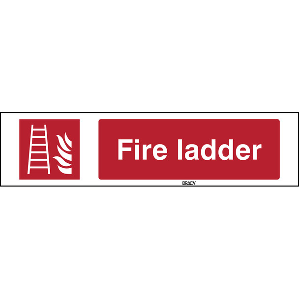 ISO 7010 Sign - Fire ladder - Fire ladder