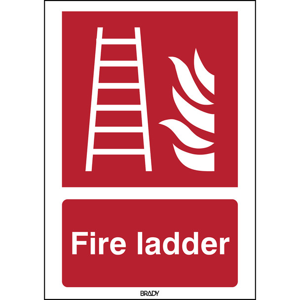 ISO 7010 Sign - Fire ladder - Fire ladder