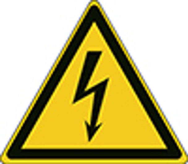 ISO 7010 Sign - Warning, Electricity