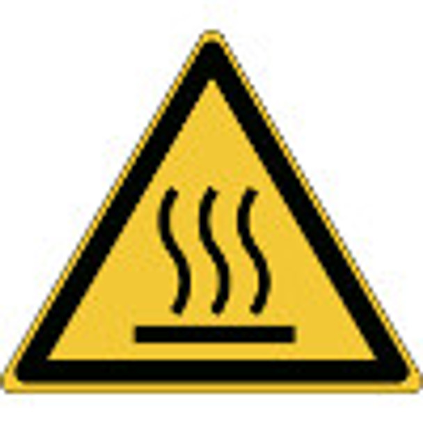 ISO 7010 Sign - Warning, Hot surface
