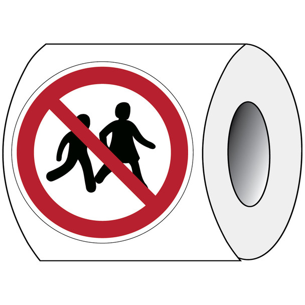 ISO 7010 signs - No children allowed