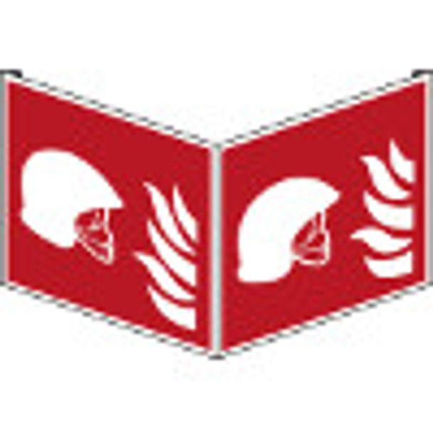 ISO Safety Sign - Collection of fire-fighting equipment