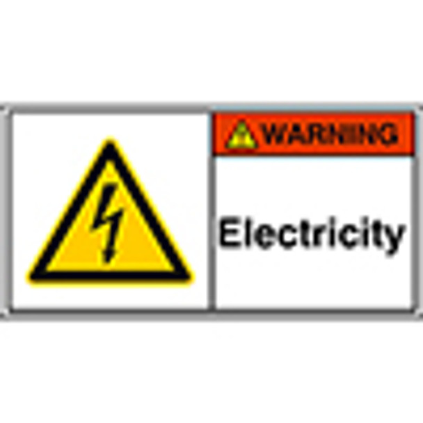 ISO Safety Sign - Electricity
