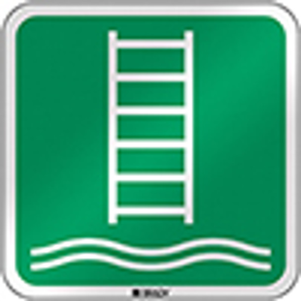 ISO Safety Sign - Embarkation ladder