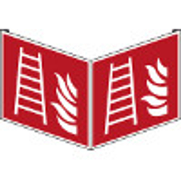 ISO Safety Sign - Fire ladder