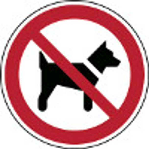 ISO Safety Sign - No dogs