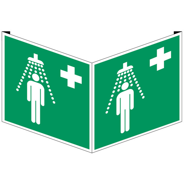 ISO Safety Sign - Safety shower