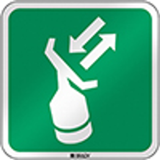 ISO Safety Sign - Search and rescue transponder