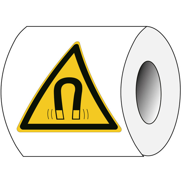 ISO Safety Sign - Warning: Magnetic field