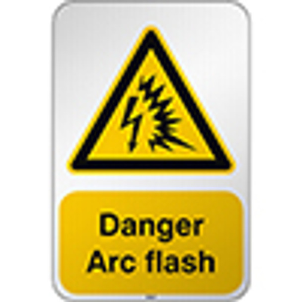 ISO Safety Sign - Warning; Arc flash