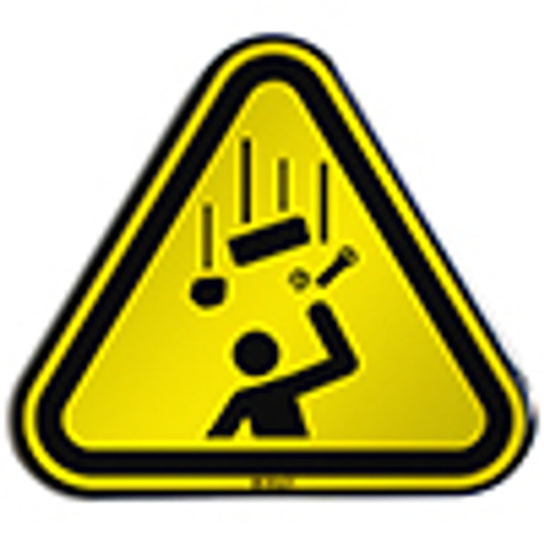 ISO Safety Sign - Warning; Falling objects