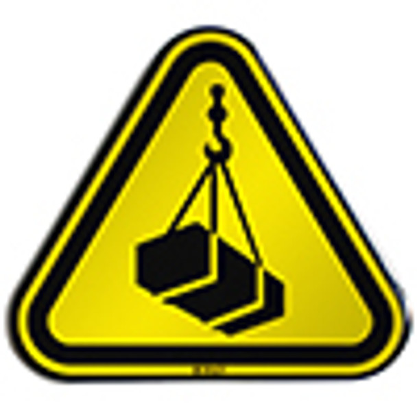ISO Safety Sign - Warning; Overhead load