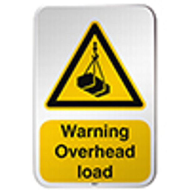 ISO Safety Sign - Warning; Overhead load