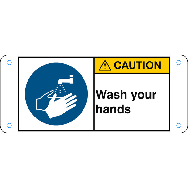 ISO Safety Sign - Wash your hands