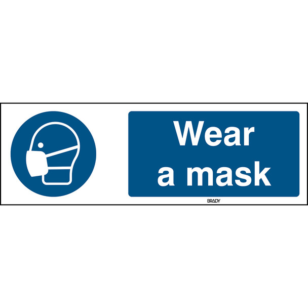 ISO Safety Sign - Wear a mask