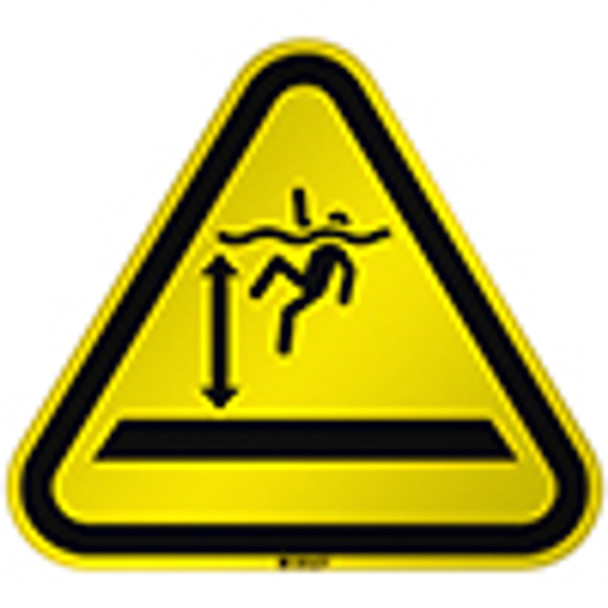 ISO Safety Sign Warning Deep water