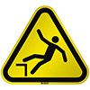 ISO Safety Sign Warning Drop (fall)