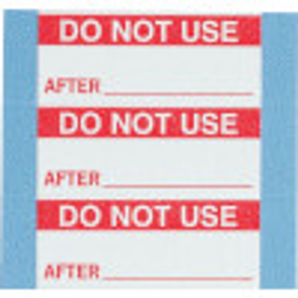 Maintenance Write-on labels