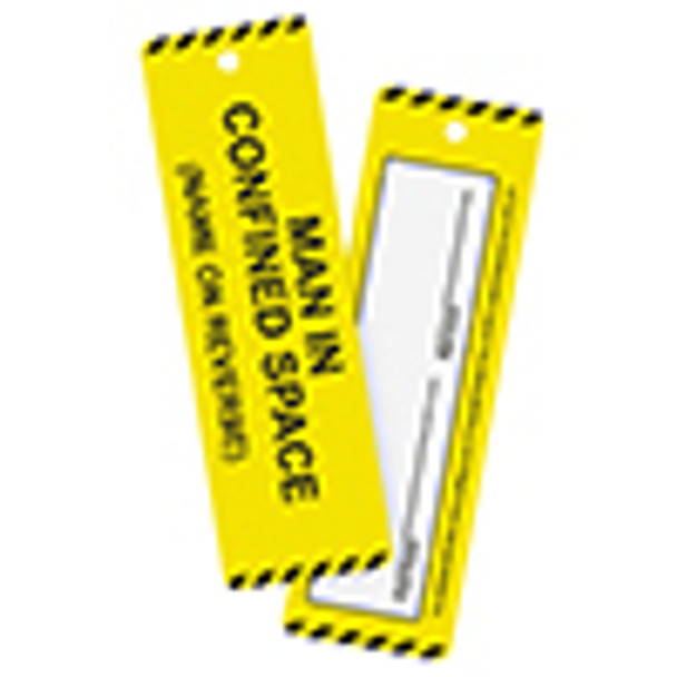 Man In Confined Space Tag