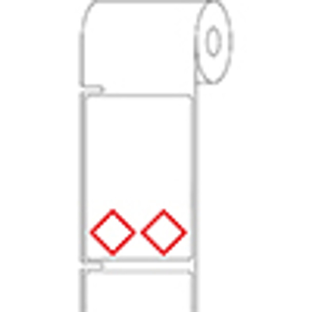 Pre-printed Desktop printer labels for CLP-GHS hazardous substances