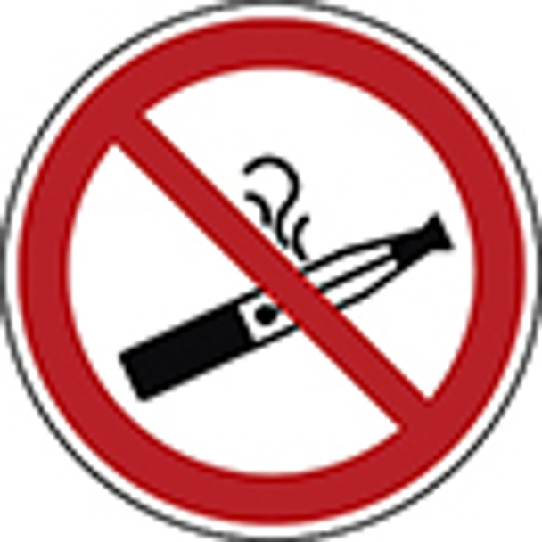 Prohibition Sign - No smoking electronic cigarettes