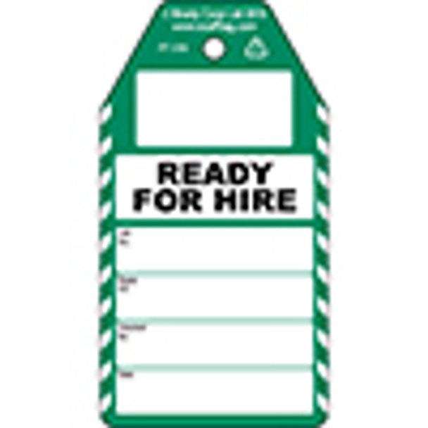Ready for Hire tag