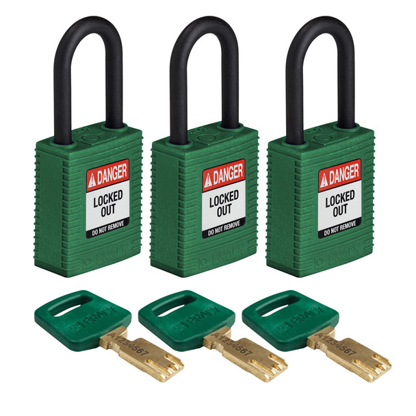 SafeKey Padlocks - Nylon