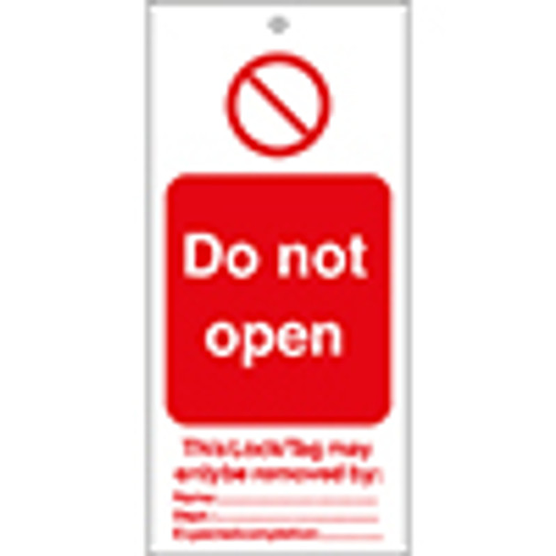 Tagout: Warning Tags