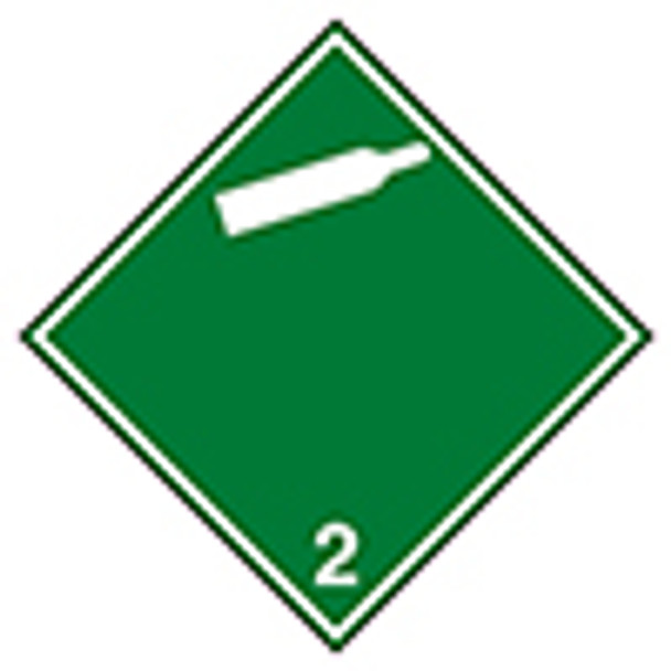 Transport Sign - ADR 2.2A - Non-flammable, non-toxic gas
