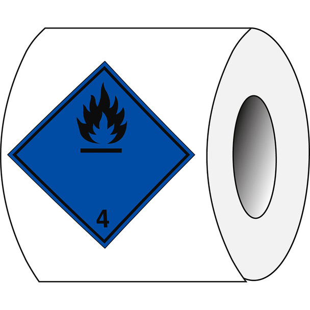 Transport Sign - ADR 4.3 - Flammable when wet