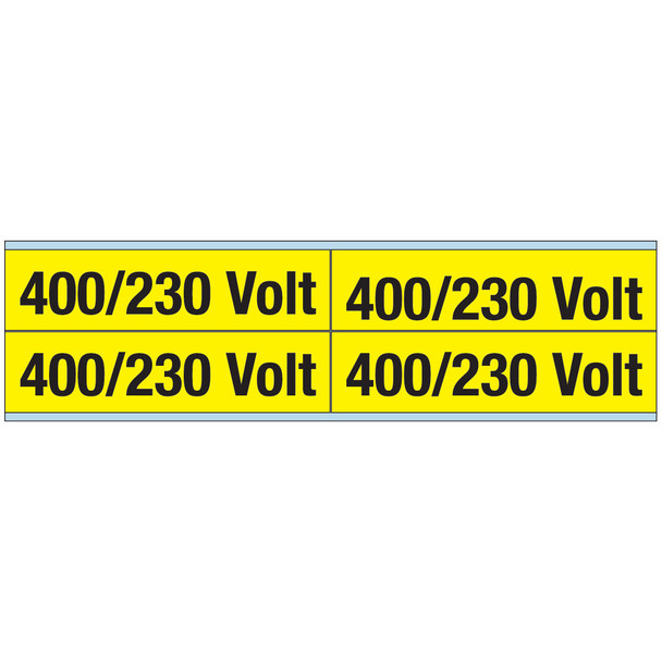 Warning Sign - 400 / 230 VOLT