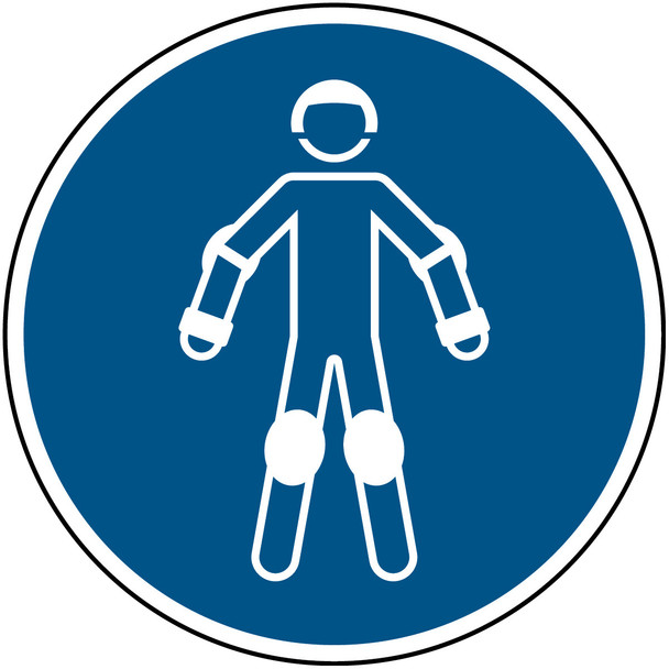 Wear protective roll sport equipment - ISO 7010
