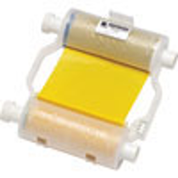 Yellow Heavy-duty Ribbon to print white B-595 material for BBP3X/S3XXX/i3300 Printers