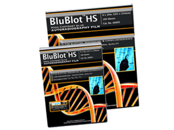 BluBlot™ HS Autoradiography film, 5x7in, 100 sheets/box