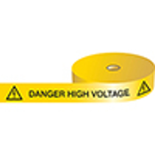 Barricade tape - Danger high voltage