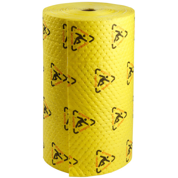 BrightSorb High Visibility Safety Absorbent Roll, 76 cm x 91.2 cm